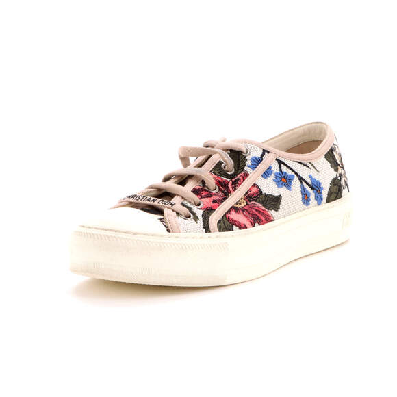Christian Dior Shoes - Christian Dior Women's Walk'N'Dior Sneakers Embroidered Canvas